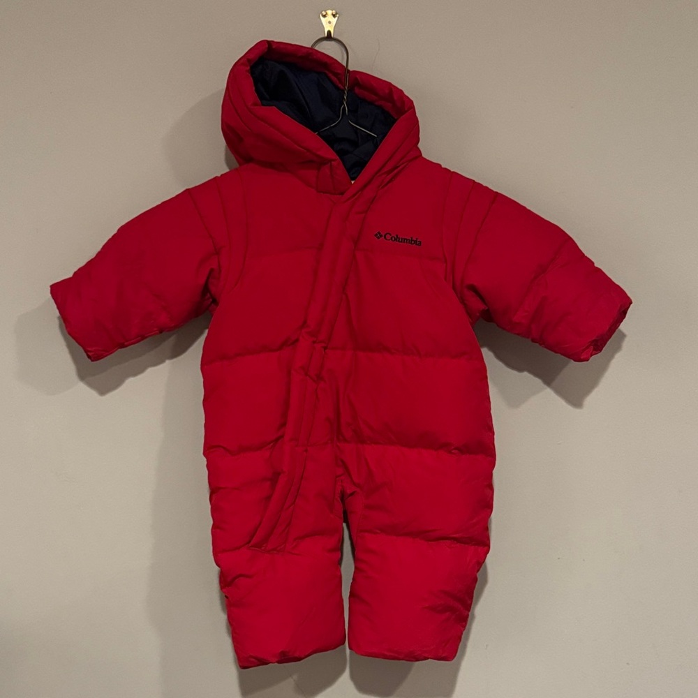 Columbia Red Puffer Snowsuit